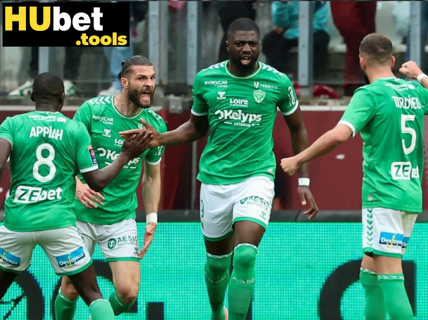 Saint-Etienne vẫn đang gặp nhiều khó khăn tại Ligue 1 mùa này (Ảnh: Goal)
