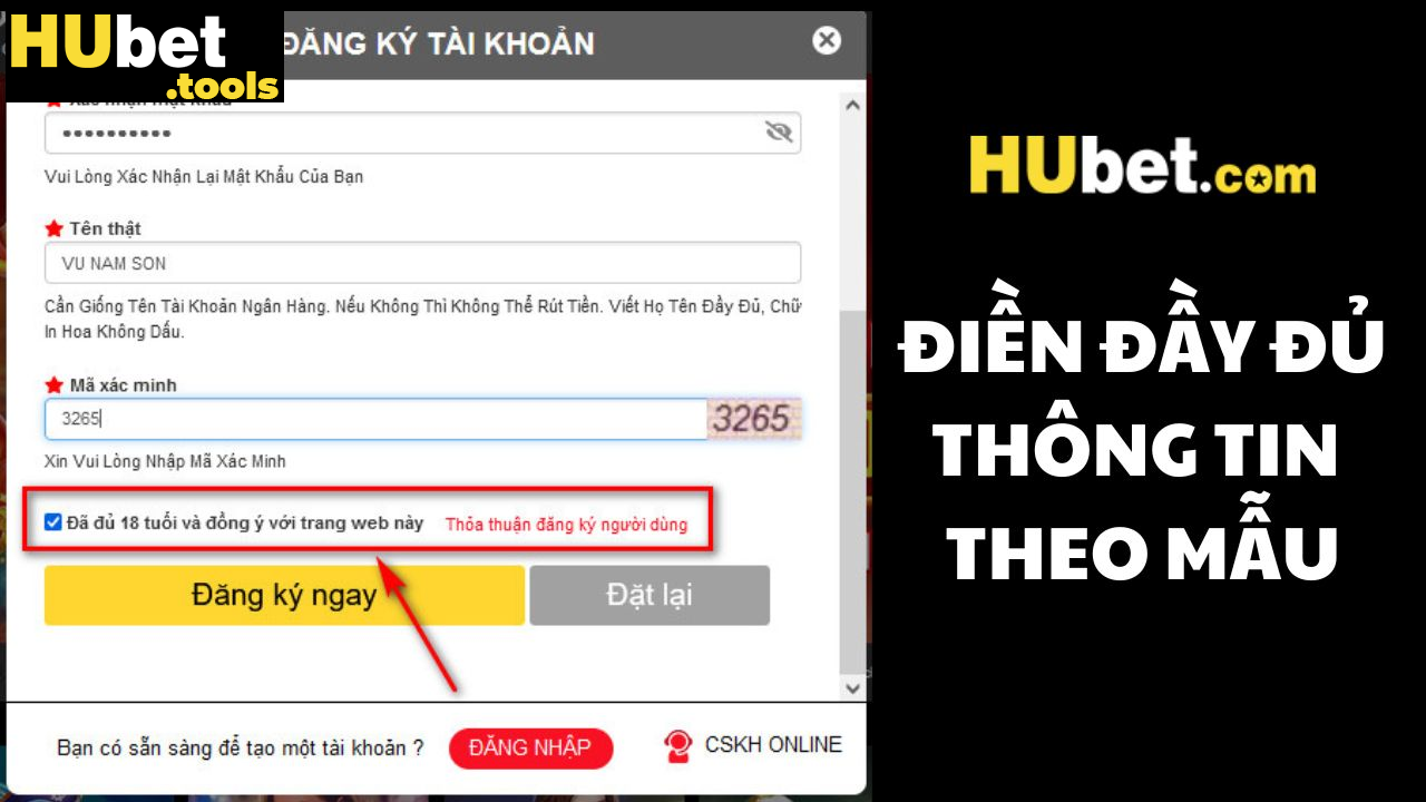 Chỉ dẫn chi tiết cách đăng ký tài khoản dành cho tân binh